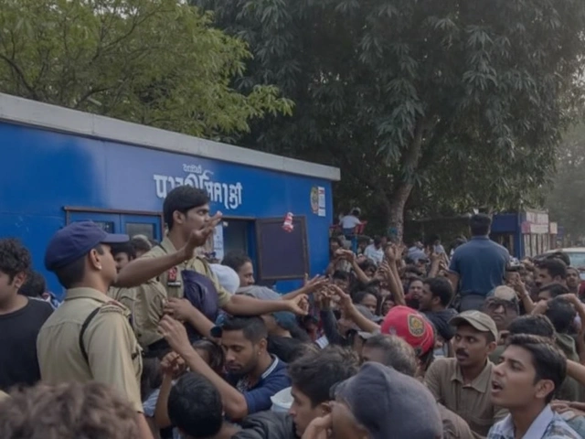 Barabati Stadium में India vs England 2nd ODI टिकट बिक्री के दौरान भारी अफरा-तफरी, कई लोग बेहोश