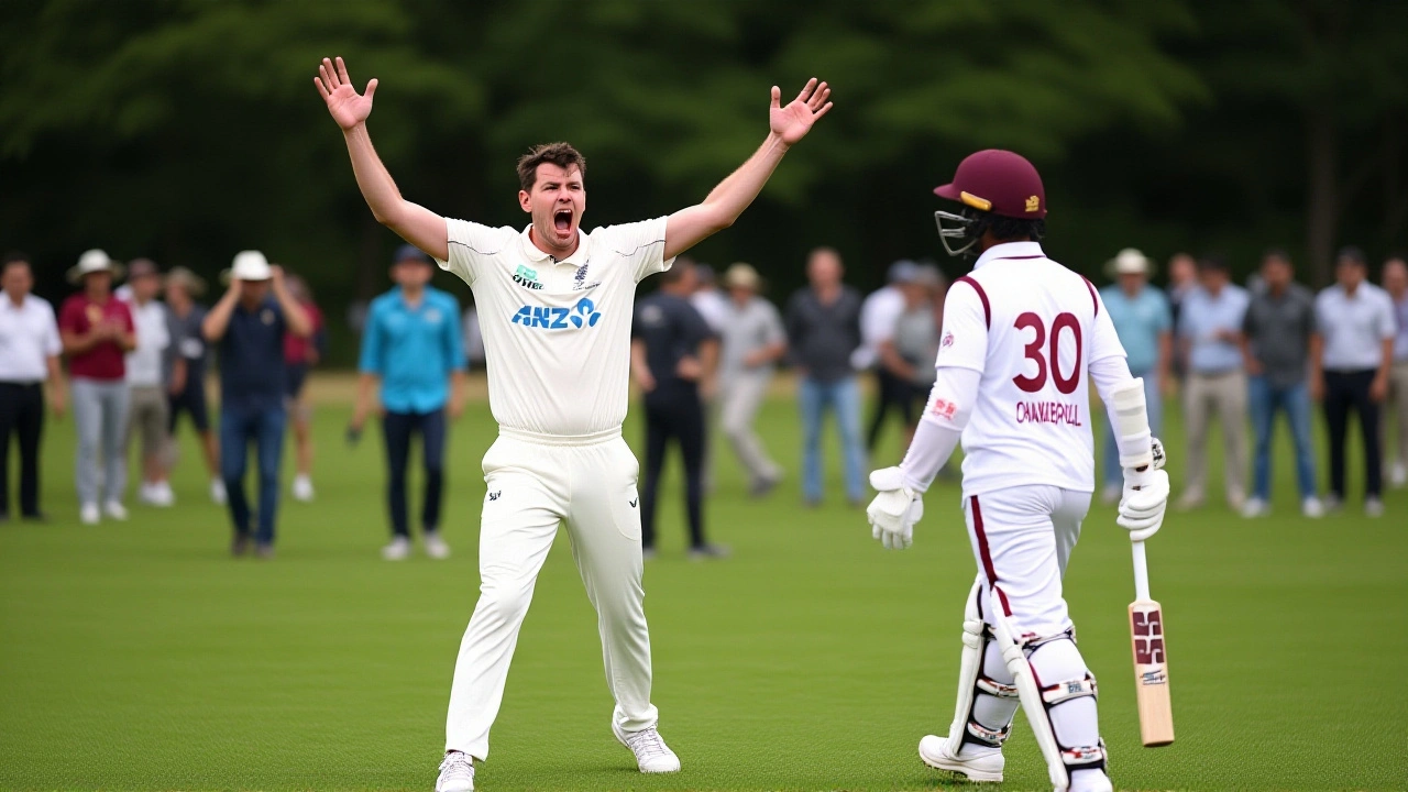 न्यूजीलैंड के खिलाफ वेस्टइंडीज का ऐतिहासिक ड्रॉ, जस्टिन ग्रीव्स ने बनाया दोहरा शतक